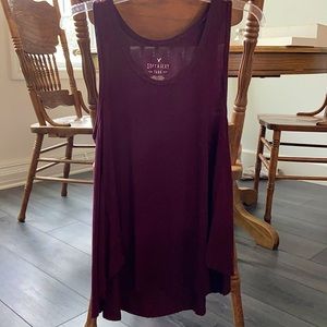 American eagle maroon tank top